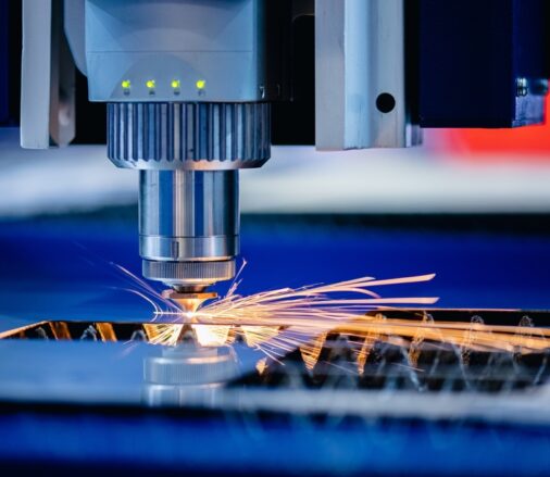Macro,Photo,Cutting,Of,Metal,Cnc,Laser,Engraving.,Concept,Background